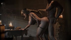 Marika - Bend Over, You've Been a Very Naughty Queen!