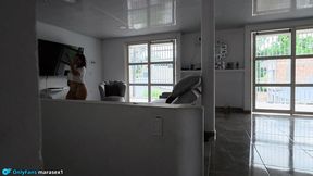 STEPBROTHER HELPS STEPSISTER WITH HOT PHOTOS UNTIL SHE EATS HER MILK!