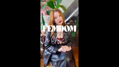 Femdom Therapy-Fantasy with Dr Clio, Bi-Encouragement