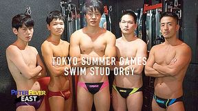 Tokyo Summer Games: Swim Stud Orgy