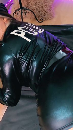 Police girl having threesome - Deepthroat, hole swapping, hard fuck, cowgirl - Tantaly SexDolls   Clip 2