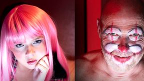 ”Tiny stepdaughter teen unexpected webcam session with step dad”