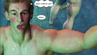 Adventures of cabin teenager 3d gay world comics