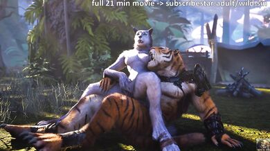 Tiger Heart, Werewolf Soul | 3D Furry porn