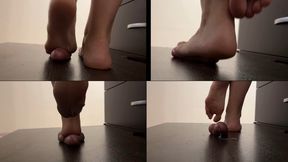 Cum while i stand on your balls POV copy