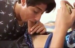 Big Cock Bareback Blowjob While Gaming