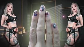 Ahegao Nails Cum Slut Training - JOI , CEI , ASMR , HUMILIATION , SILLY FACES , ANIME , pov