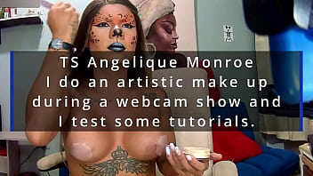 TS Angelique Monroe - Webcam show from October 10, 2024