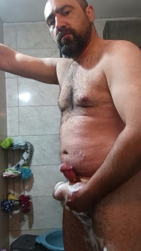 Master Daddy Cums in the Shower