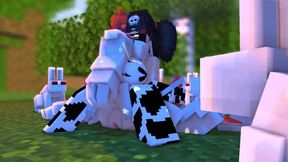 Minecraft Ellie Trying to Hunt Some Rabbits (Minecraft Sex Animation) [KhangBaka]