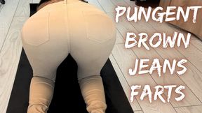 Pungent Brown Jeans Farts