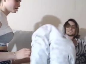 lucky guy has fun with his trans girlfriend