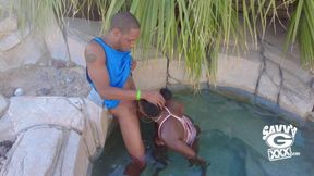 Private Hot Tub Blowjob