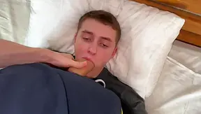 Hard Morning Wood Alert: Skinny Twins Steamy Wake-Up Fuck – 18+