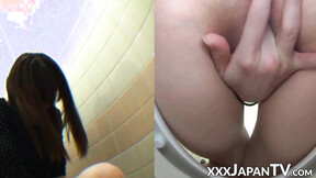 records Japanese chick dripping twat juice