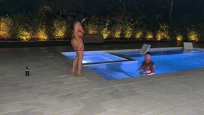 big booty brunette rough fucked and facial! melody night