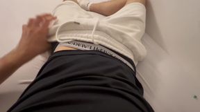 18yo Teen Boy Jerks His Hard Cock for You - Solo Masturbation