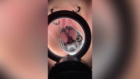 Sklavin S Plays with Her Cervix