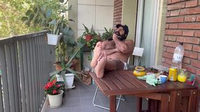 Horny bear in Barcelona