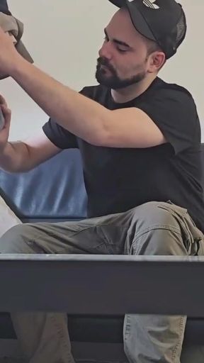 Unforgettable moment from "Straight insurance broker convinced - 3rd visit"