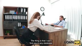 LOAN4K  Russian babe Una Fairy loves to fuck strangers on the office table