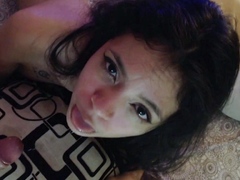 Hardcore Asian blowjob masturbation