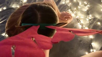 My Christmas gift is this beautiful Latin girl willing to do everything to please me