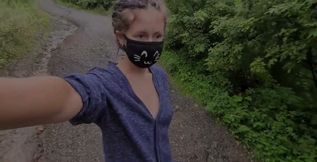 I decided to take a little walk and filmed a video for you. Of course a little rain didn't stop me!