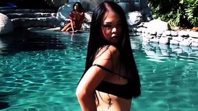 Marie Luv and Nyomi Zen's Steamy Anal&#x1F44C; Cum Swap