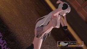 mmd r18 Shake it Weiss Blender 3d cartoon