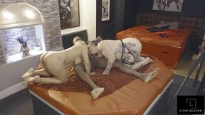 the den sees eva may and livie blainn take jay playhard in hardcore threesome