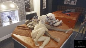 the den sees eva may and livie blainn take jay playhard in hardcore threesome