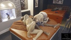 the den sees eva may and livie blainn take jay playhard in hardcore threesome