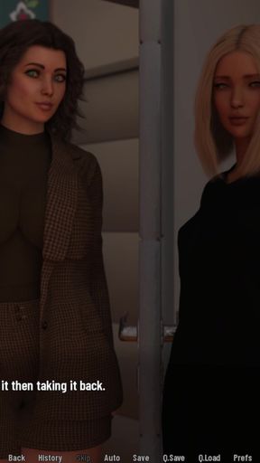 University Days by Greebo - Black Lady Giving Head on the Public Bathroom 17
