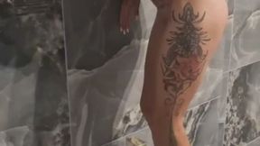 My plush puppy went to the bidet to wash his dick and woke up peed twice.