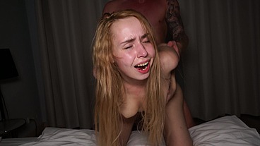 Annasteisa Cherry gets rough sex for the first time with Martin Spell. by Murkovski