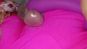 Intimate lingerie surprise: wifes sensual cumshot
