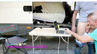 Open Car at a Camping Spot – Outdoor Taunt