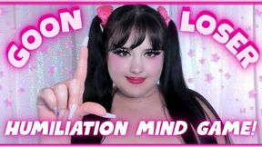 GOON LOSER! HUMILIATION MIND GAME! (WMV)