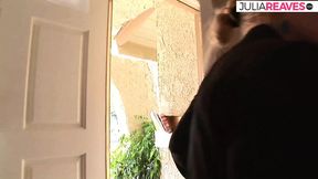 Sandra moans loudly when she spreads her legs to fuck