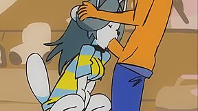 Cute Undertale Hottie Stuffing Her Mouth With Big Rod