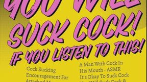 You WILL Suck Cock One Hour Of Cock Sucking Encouragement Bundle Audio Only