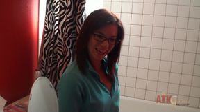Aubrey James talks about the set of her video shoot