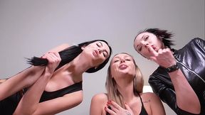 Triple Giantess POV Spitting