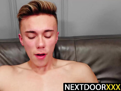 NextDoorXXX.com - Brandon Anderson and Elliot Finn's frat foursome fun
