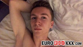 Fit Alexander Light Films Himself While Masturbating Hard Prick