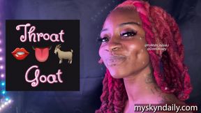 Throat Goat Gets a Big Black Dick