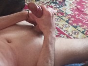 Asmr jerk off with oil massage and ejaculation at the end