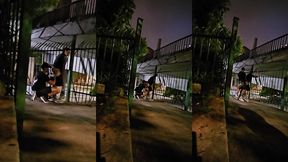 threesome interracial bareback in the street mahbaiano 03 59