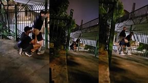 threesome interracial bareback in the street mahbaiano 03 59